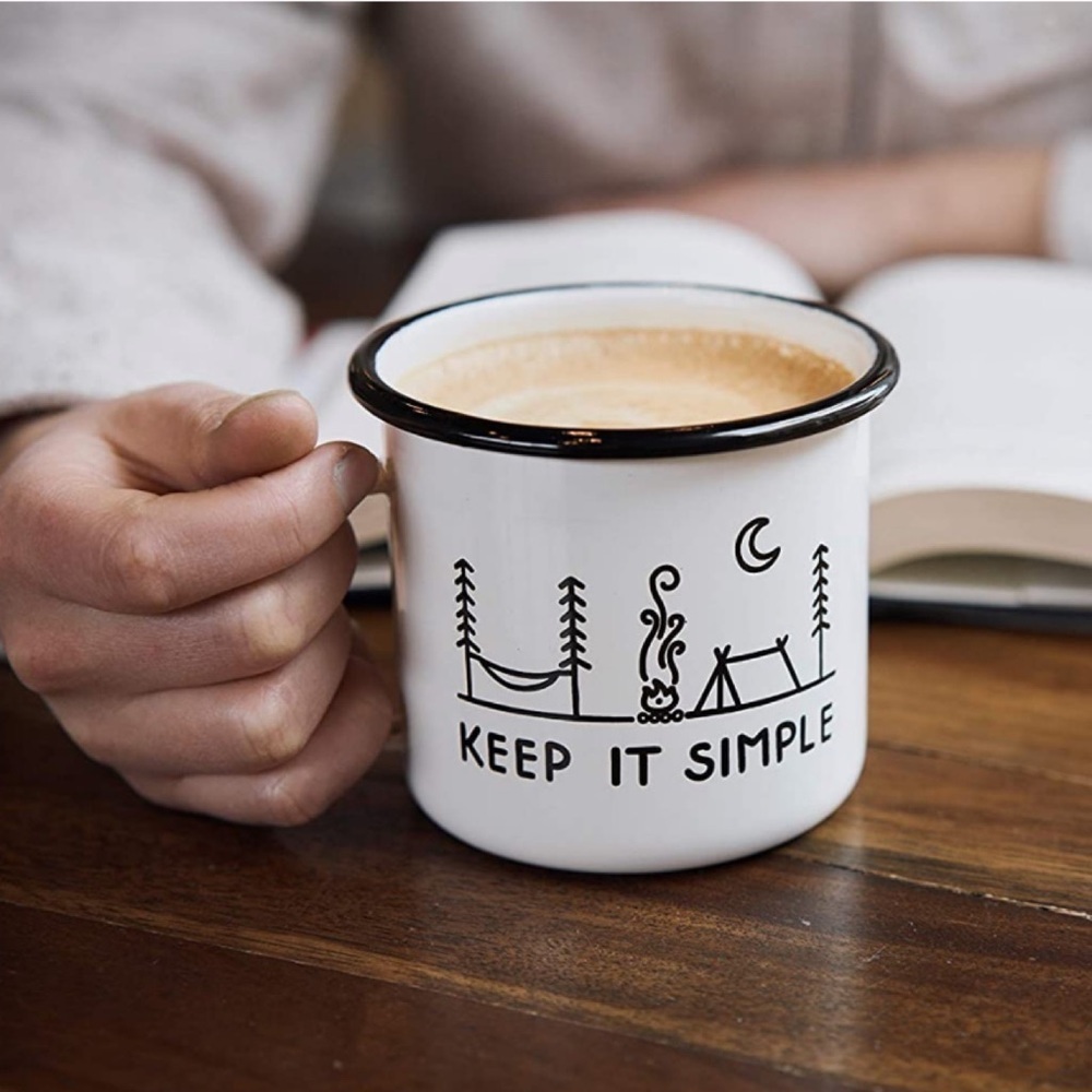 Keep It Simple Camp Noggin Enamel Mug